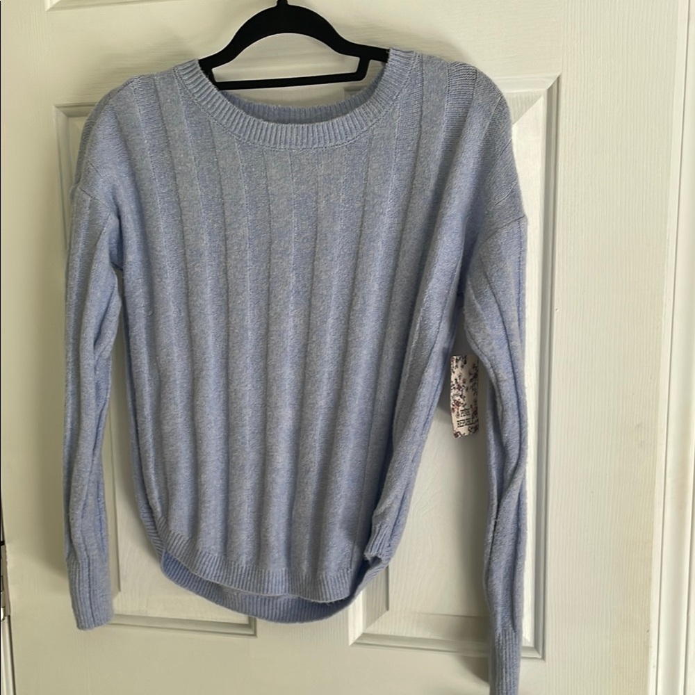 NWT Pink Republic Laced Back Sweater